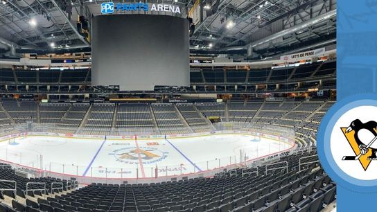 Practice at the arena today taken in Pittsburgh